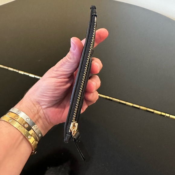 NWT Authentic luxury preppy Tory Burch Rare Black Savannah Card Case - Picture 17 of 17